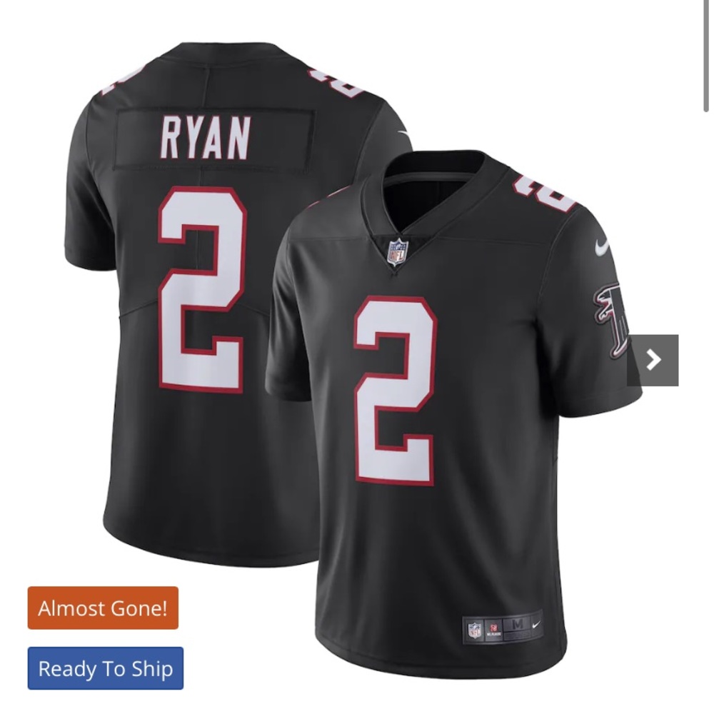 Nike Matt Ryan Atlanta Falcons Jersey